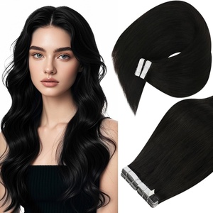 image:imageVe Sunny Hair Tape in Extensions Brown Highlight Blonde 50g 20Pcs Remy1E Tape1B