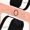 image:imageBundle 2Packs Human Hair Weft Extensions and Ponytail Hair Extensions Black 14inch 80G