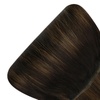image:imageBundle 2Packs Tape in Hair Extensions and Ponytail Hair Extensions Dark Brown 16inch 80G