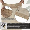 image:imageBundle 2Packs Wire Hair Extensions 80g and Ponytail Hair Extensions Blonde 22inch 80g