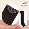 image:imageClip in Hair Extensions and Human Hair Ponytail 16inch Starter Kit