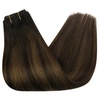 image:imageClip in Hair Extensions and Ponytail Hair Extensions Brown Ombre 200G