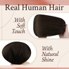 image:imageClip in Hair Extensions and Ve Ponytail Hair Extensions Darkest Brown 200G