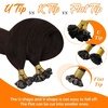 image:imageSunny Hair 18 Inch K Tip Hair Extensions Real Human Hair Dark Brown Soft