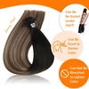 image:imageSunny Hair 18 Inch U Tip Hair Extensions Human Hair Invisible Keratin Tips