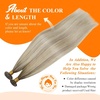 image:imageSunny Hair 20 Inch K Tip Hair Extensions Human Hair Easy to Maintain