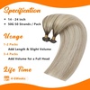 image:imageSunny Hair 20 Inch K Tip Hair Extensions Human Hair Easy to Maintain