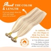 image:imageSunny Hair 20 Inch Ktip Human Hair Extensions Blonde Highlight Soft U Tip