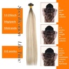 image:imageSunny Hair 20 Inch Mini Flat Tip Hair Extensions Human Hair Keratin Tips