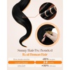 image:imageSunny Hair 22 Inch I Tip Hair Extensions Human Hair Jet Black