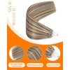 image:imageSunny Hair 22 Inch Micro Bead Hair Extensions Real Human Hair Straight