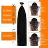 image:imageSunny Hair 22 Inch Mini Flat Tip Hair Extensions Human Hair Jet Black