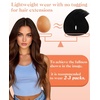 image:imageSunny Hair Beaded Weft Hair Extensions Human Hair Brown Balayage BlondeB1BNatural Black