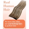 image:imageSunny Hair Beaded Weft Hair Extensions Human Hair Brown Balayage BlondeC6606Balayage Chestnut Brown with Blonde