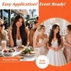 image:imageSunny Hair Clip in Hair Extensions Real Human Hair Chocolate Brown