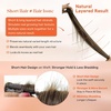 image:imageSunny Hair Clip in Hair Extensions Real Human Hair Chocolate Brown