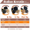 image:imageSunny Hair Ktip Human Hair Extensions Ombre Dark Brown Medium Brown