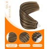 image:imageSunny Hair Micro Bead Hair Extensions Human Hair Microlink Strands 14 Inch