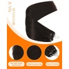 image:imageSunny Hair Micro Loop Hair Extensions Real Human Hair Dark Brown 18 Inch