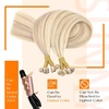 image:imageSunny Hair Mini Flat Tip Hair Extensions Human Hair Keratin Tips 16 Inch