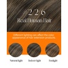 image:imageSunny Hair Nano Hair Extensions Human Hair Dark Brown Balayage 18 Inch