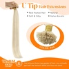 image:imageSunny Hair U Tip Hair Extensions Human Hair Blonde 18 Inch 50G