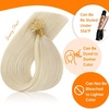 image:imageSunny Hair U Tip Hair Extensions Human Hair Blonde 18 Inch 50G