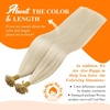 image:imageSunny Hair U Tip Hair Extensions Human Hair Blonde 18 Inch 50G