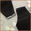 image:imageTape in Hair Extensions and Human Hair Ponytail Dark Brown 16inch 200G
