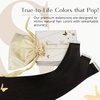 image:imageTape in Hair Extensions and Human Hair Ponytail Dark Brown 16inch 200G