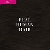 image:imageVe Sunny Ponytail Extension Human Hair 80g Wrap Around Natural Pony Tails Hair Extensions Straight Real Human Hair for Women Jet Black 14 InchPony122 Brunette Dark Brown