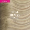 image:imageVe Sunny Ponytail Extension Human Hair 80g Wrap Around Natural Pony Tails Hair Extensions Straight Real Human Hair for Women Jet Black 14 InchPony32SUN Ash Grey Balayage Platinum Blonde