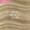 image:imageVe Sunny Ponytail Extension Human Hair 80g Wrap Around Natural Pony Tails Hair Extensions Straight Real Human Hair for Women Jet Black 14 InchPony411622 Blonde Highlights