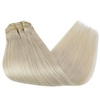 image:imageand Ve Sunny Clip in Hair Extensions and Human Hair Ponytail Blonde 200G