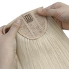 image:imageand Ve Sunny Clip in Hair Extensions and Human Hair Ponytail Blonde 200G