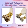 image:imageand Ve Sunny Itip Hair Extensions and Human Hair Ponytail Blonde 22inch 170G