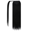 image:imageand Ve Sunny Tape in Hair Extensions and Human Hair Ponytail Black 14inch 130G