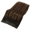 image:imageand Ve Sunny Wire Hair Extensions and Human Hair Ponytail Brown 18inch 160G