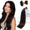 image:imageSunny Hair 18 Inch K Tip Hair Extensions Real Human Hair Dark Brown Soft