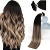 image:imageSunny Hair 18 Inch U Tip Hair Extensions Human Hair Invisible Keratin Tips