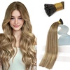 image:imageSunny Hair 20 Inch I Tip Hair Extensions Human Hair Ombre Brown Mix Blonde