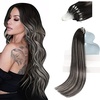 image:imageSunny Hair 22 Inch Micro Loop Hair Extensions Real Human Hair Soft