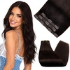 image:imageSunny Hair Clip in Hair Extensions Real Human Hair Dark Brown 16 Inch