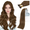 image:imageSunny Hair I Tip Hair Extensions Human Hair Light Brown 14 Inch