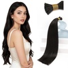 image:imageSunny Hair I Tip Hair Extensions Remy Human Hair Natural Black 16 Inch
