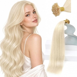 image:imageSunny Hair U Tip Hair Extensions Human Hair Blonde 18 Inch 50G