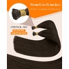 image:imageSunny Hair 18 Inch I Tips Hair Extensions Medium Natural Brown