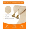 image:imageSunny Hair 20 Inch Nano Bead Hair Extensions Human Hair Blonde