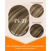 image:imageSunny Hair 24 Inch I Tip Hair Extensions Human Hair Brown Highlight Blonde