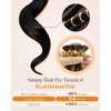 image:imageSunny Hair 24 Inch I Tip Hair Extensions Human Hair Brown Highlight Blonde